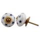Navy Blue Star Cabinet Knob
